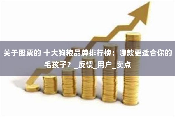 关于股票的 十大狗粮品牌排行榜：哪款更适合你的毛孩子？_反馈_用户_卖点